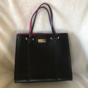 Kate Spade Black & Hot Pink bag